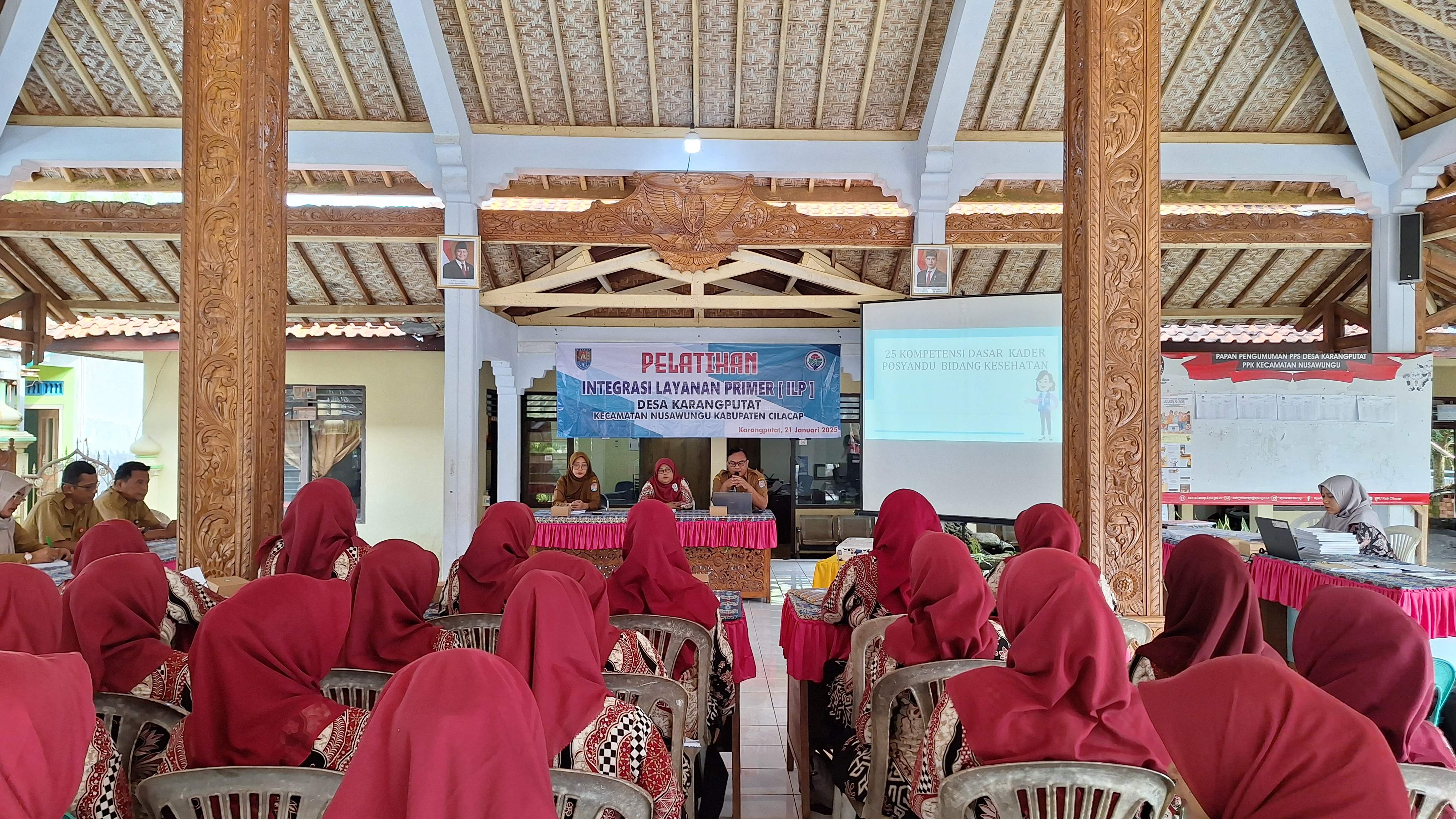 Pembinaan Kader Posyandu dan Persiapan Pelaksanaan Posyandu ILP (Integrasi Layanan Primer) Desa Karangputat